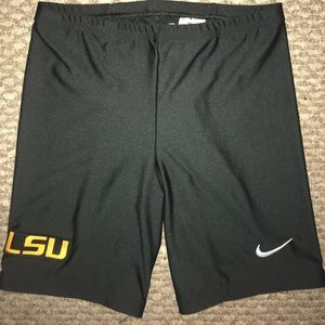 NWOT Nike LSU Biking Shorts